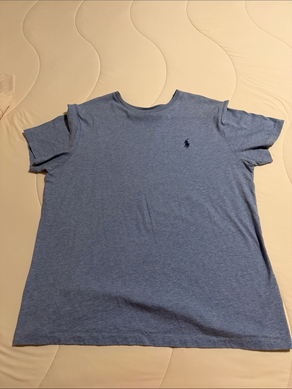 Polo by Ralph Lauren Heather Blue Short-Sleeve Crewneck Tee